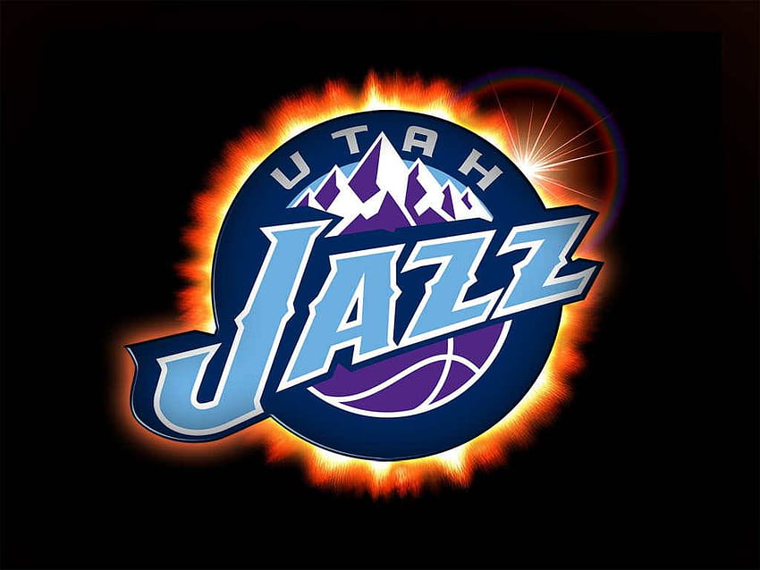 NBA ユタ ジャズ チームのロゴ、 高画質の壁紙