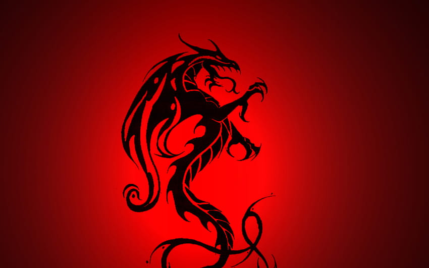 Dragão Vermelho, Dragão Vermelho, estética do dragão vermelho papel de parede HD