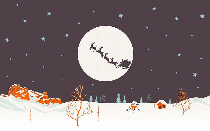 Christmas 2012, christmas sled HD wallpaper