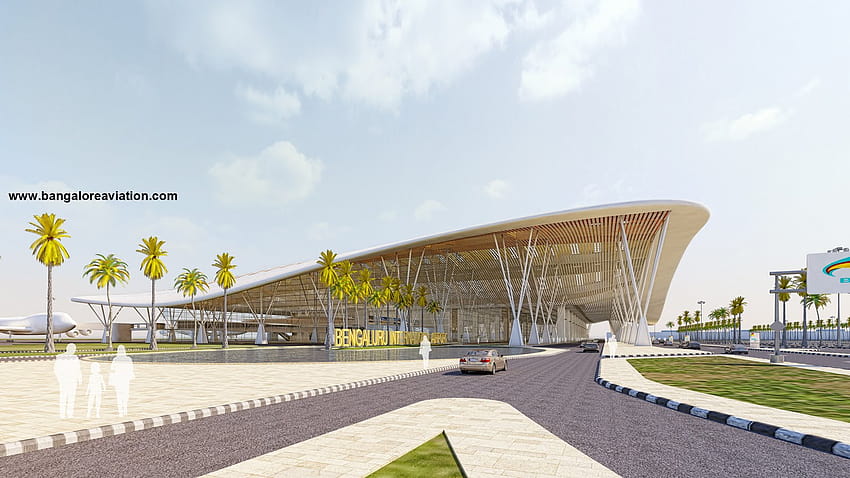 и видео: Терминал 1 на летището в Бангалор ще бъде разширен почти на 100% – Bangalore Aviation HD тапет