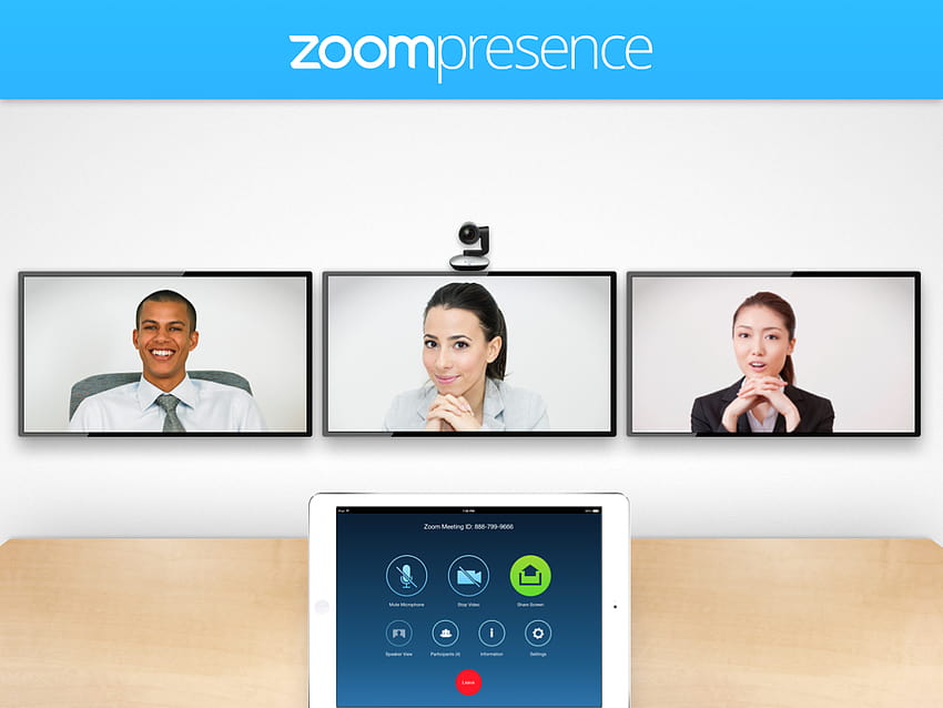 Como o Zoom energiza seus sistemas de sala de conferência, zoom nas comunicações de vídeo papel de parede HD