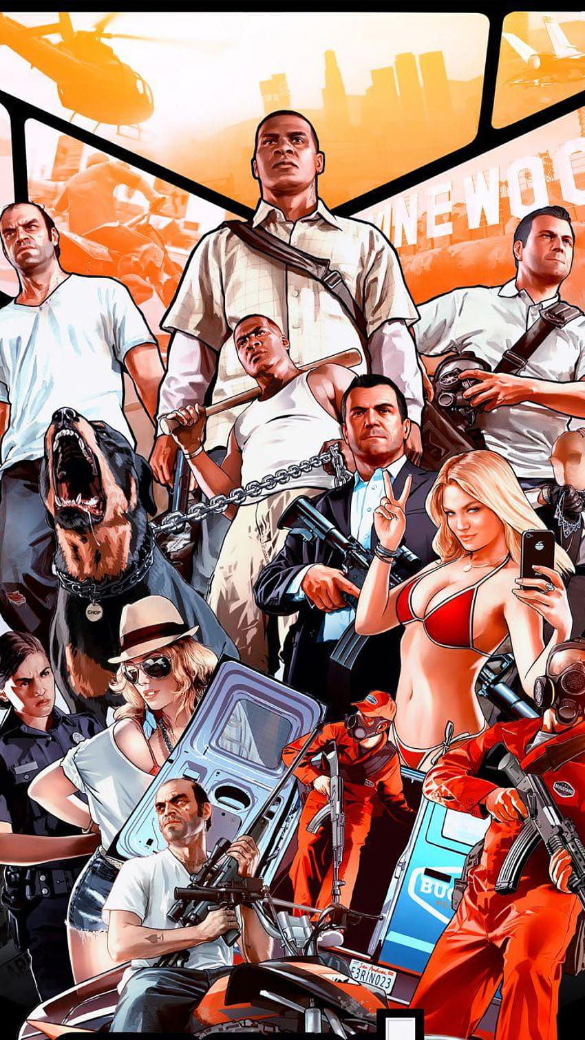 Grand Theft Auto V, poster, video game, 720x1280, grand theft auto 5 phone HD phone wallpaper