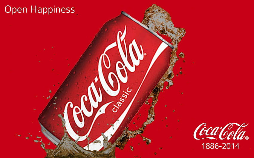 coca-cola, clássico da coca-cola papel de parede HD