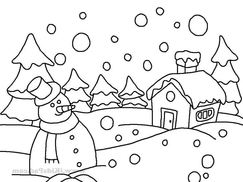 Winter season drawing by kids.. - BRIS International School | Facebook-saigonsouth.com.vn