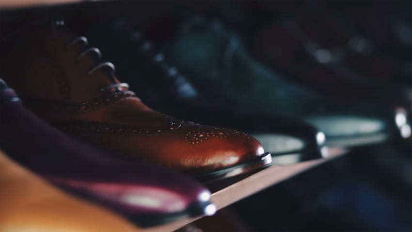 Chaussures en cuir, chaussures formelles Fond d'écran HD