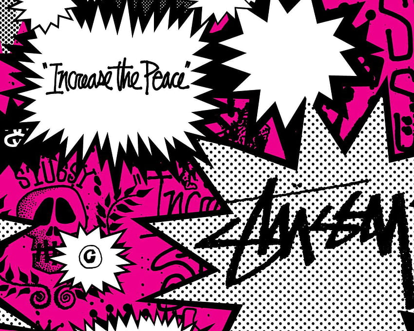 Increase The Peace, stussy HD wallpaper