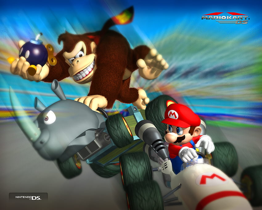 Mario Kart DS HD wallpaper