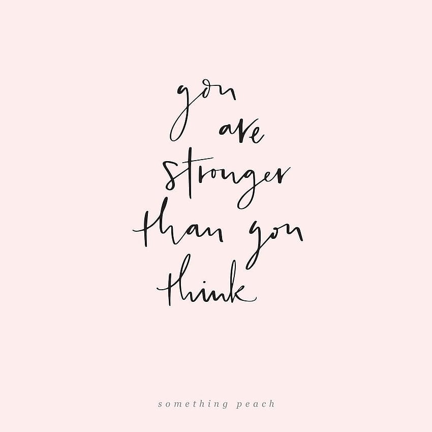 You are stronger than you think., think women HD phone wallpaper | Pxfuel