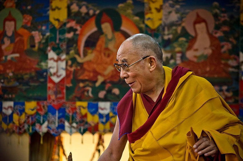 Sua Santidade o 14º Dalai Lama por NorthBlue papel de parede HD