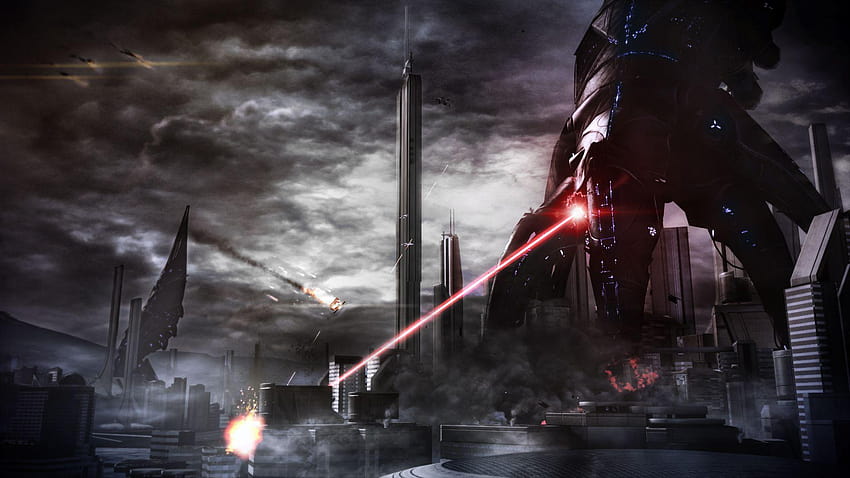 Mass Effect Reapers Group, arrière-plans d'effet de masse Fond d'écran HD