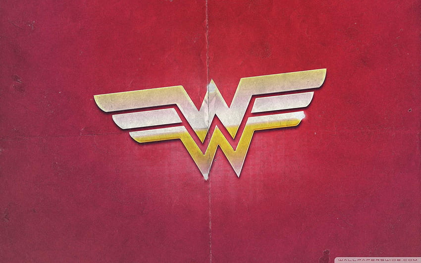 Wonder Woman Sign ❤ per Ultra TV, logo Wonder Woman mobile Sfondo HD