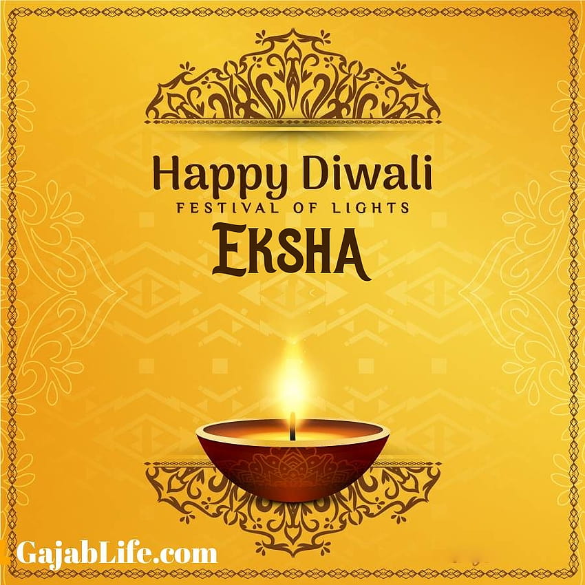 Eksha Happy Deepawali HD-Handy-Hintergrundbild