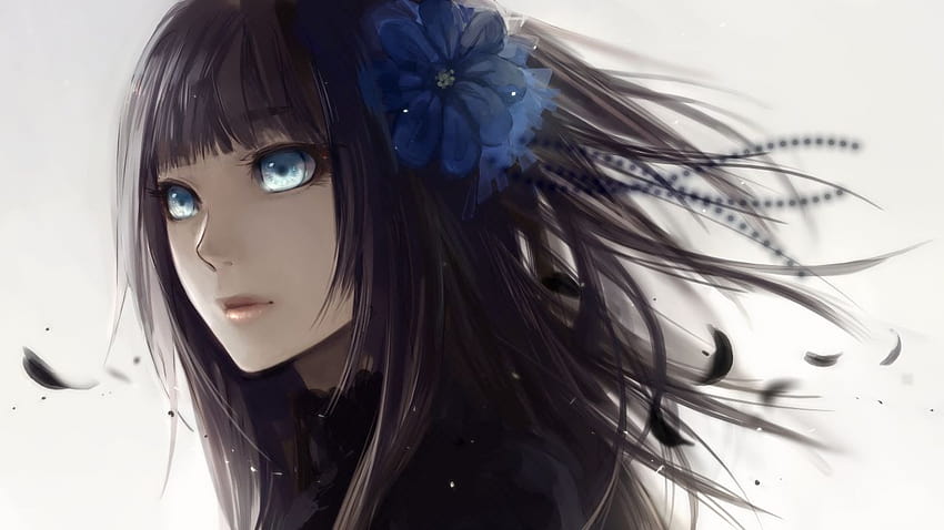 Expressionless emotionless anime girl HD wallpaper  Pxfuel