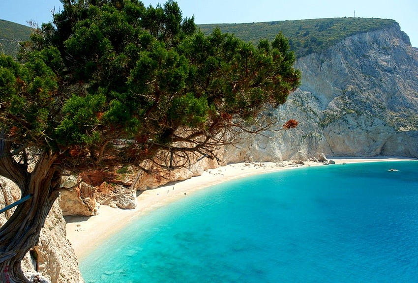Grec Tag : Grèce Belles Plages Grecques Nature Îles, îles grecques Fond d'écran HD