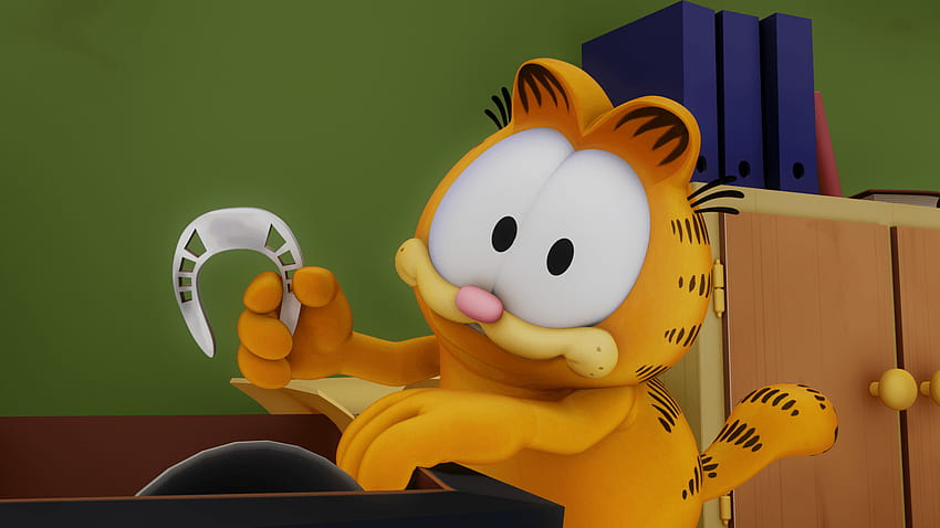 Teal Cat Litter Garfield Litter Garfield To Charm, garfield si kucing Wallpaper HD