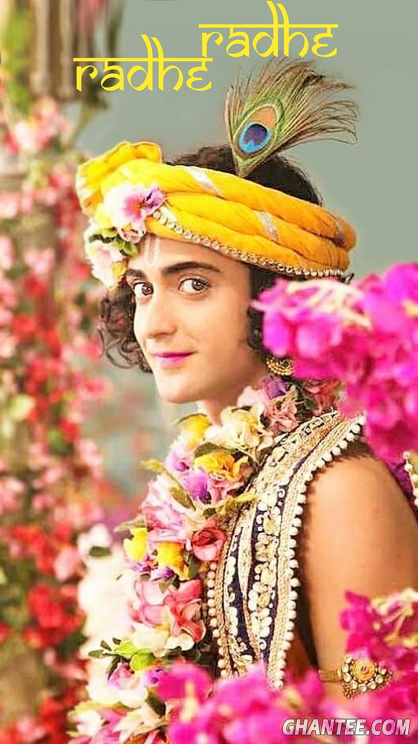 Lord krishna from radhakrishna serial, sumedh mudgalkar iphone HD ...