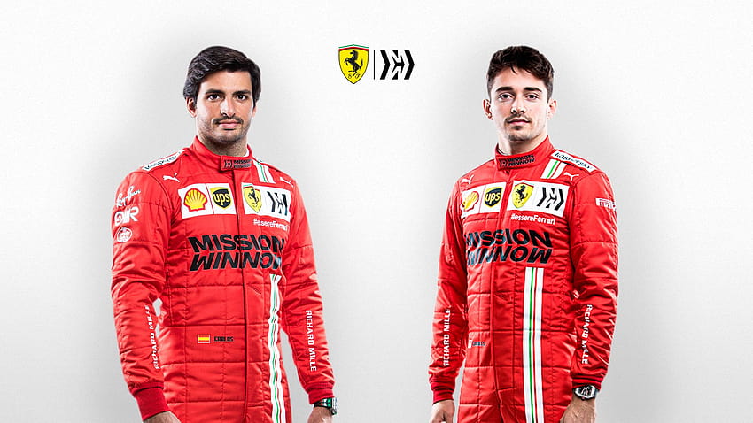 Charles Leclerc e Carlos Sainz riflettono sulla possibilità di correre per la Ferrari a Le Mans, charles leclerc 2021 Sfondo HD
