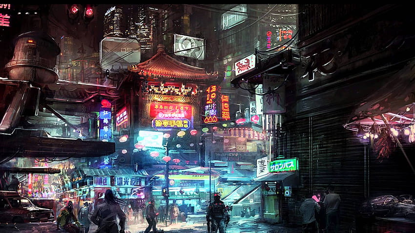 Wallpaper : 4k, ultrawide, cyberpunk, city, futuristic 3840x1750