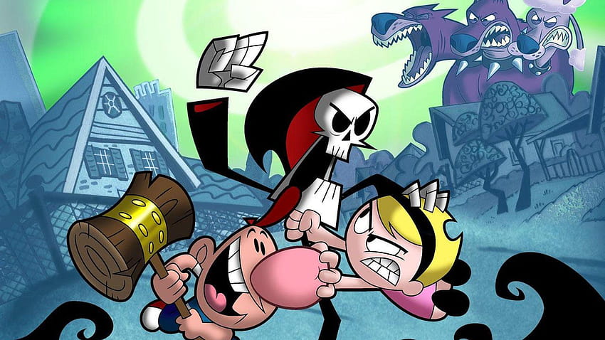 The Grim Adventures of Billy & Mandy, the grim adventures of billy mandy HD wallpaper