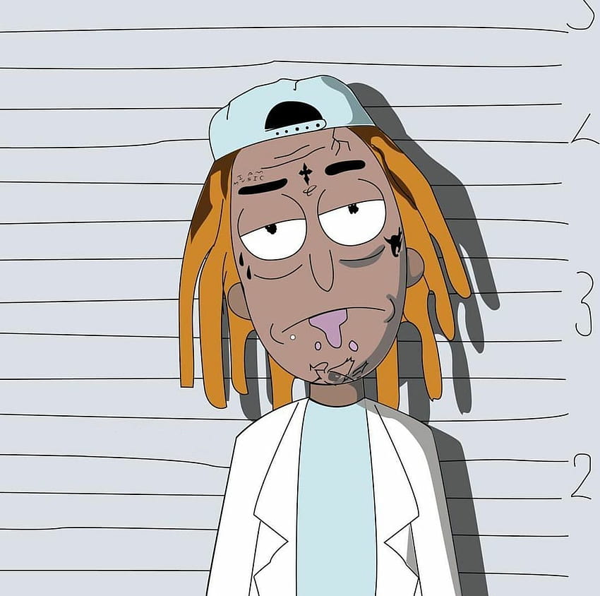 Rick and Morty x Lil Wayne, lil dayday HD wallpaper