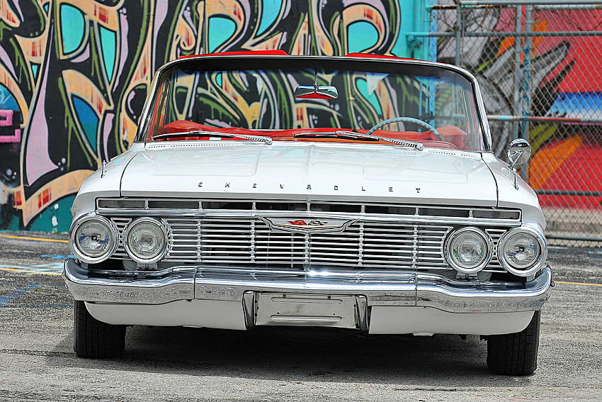 1961 Chevrolet Impala lowrider vehicle auto automobile car custom, impala 61 HD wallpaper