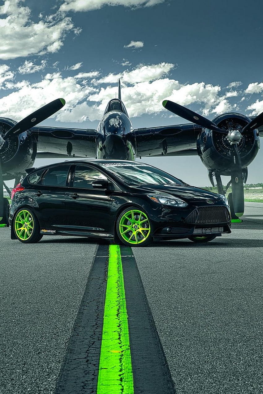 2 Ford Focus IPhone, ford st iphone HD phone wallpaper