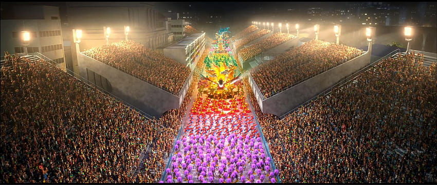 Sfilata di Carnevale a Rio de Janeiro, carnevale a Rio de Janeiro Sfondo HD