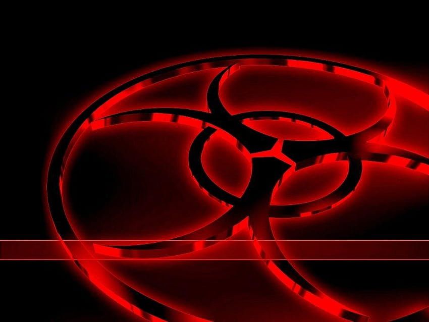 toxic sign red HD wallpaper
