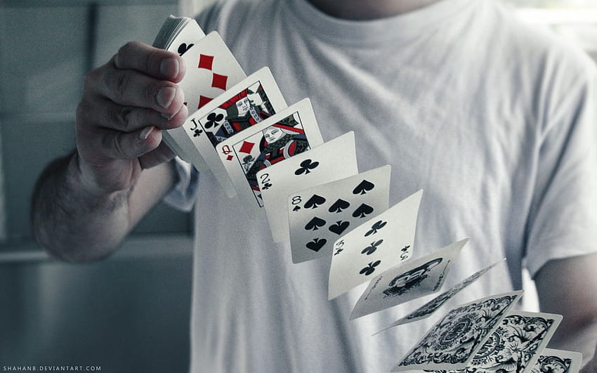 23 Cards/Cardistry ideas, people playing cards HD wallpaper
