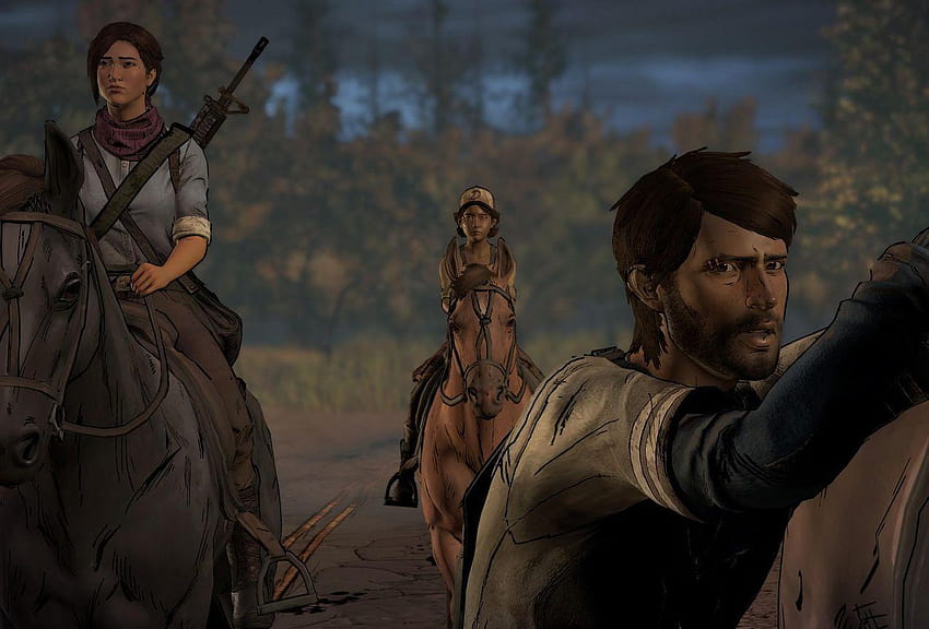 The Walking Dead: A New Frontier' The Walking Dead A New Frontier'dan Çok Daha İyi HD duvar kağıdı