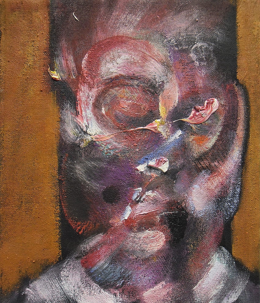 Study for Portrait of Egon Schiele on Ochre by RyckRudd HD phone wallpaper