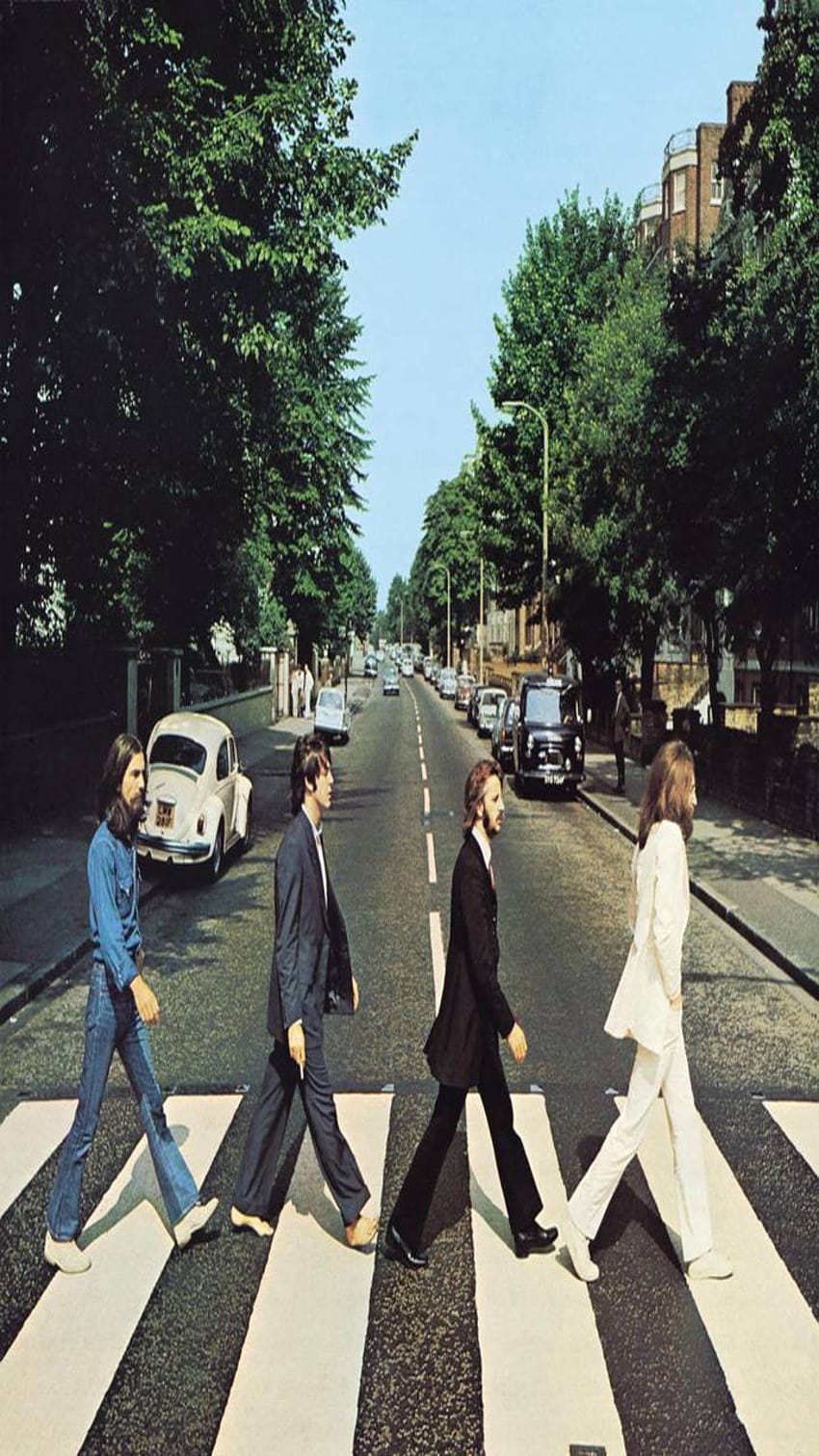 Beatles Abbey Road от DarkAmethystAlpha, пътят на Beatles Abbey Road HD тапет за телефон