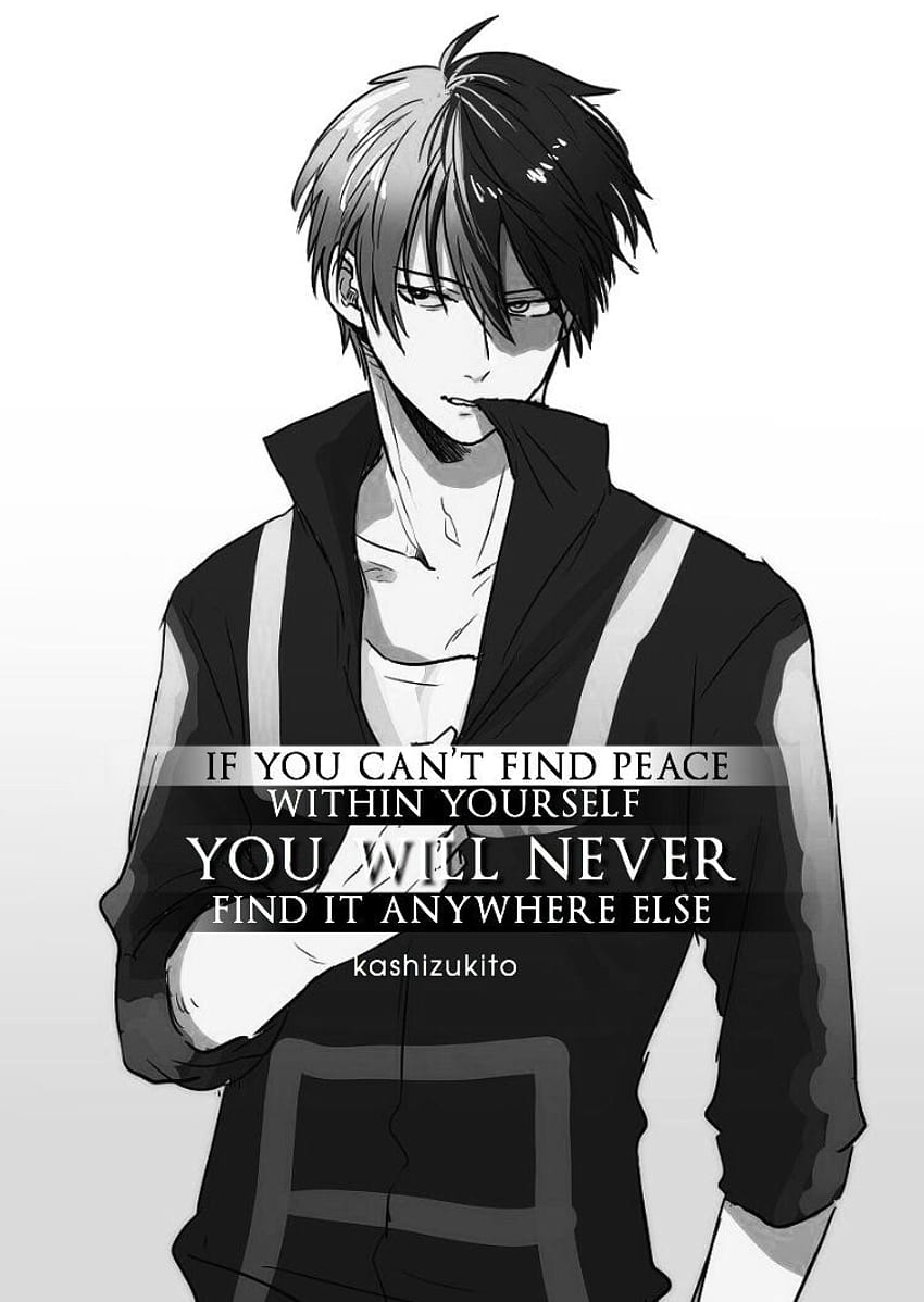 Pin on Anime quotes, best dark anime quotes HD phone wallpaper | Pxfuel