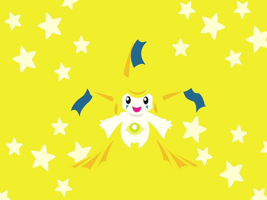 Jirachi Yellow by Xebeckle HD wallpaper | Pxfuel