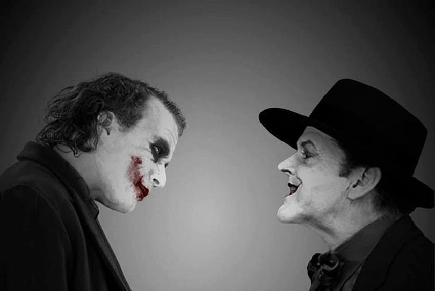 Jack, Nicholson, And, Heath, Ledger, The, Jokers / and Mobile ...