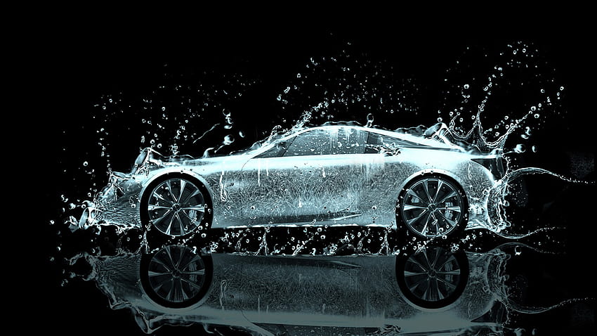 Ręczna myjnia samochodowa, auto detailing Tapeta HD