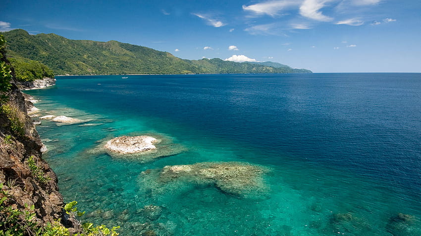 Ambon, Endonezya'da tüplü dalış HD duvar kağıdı