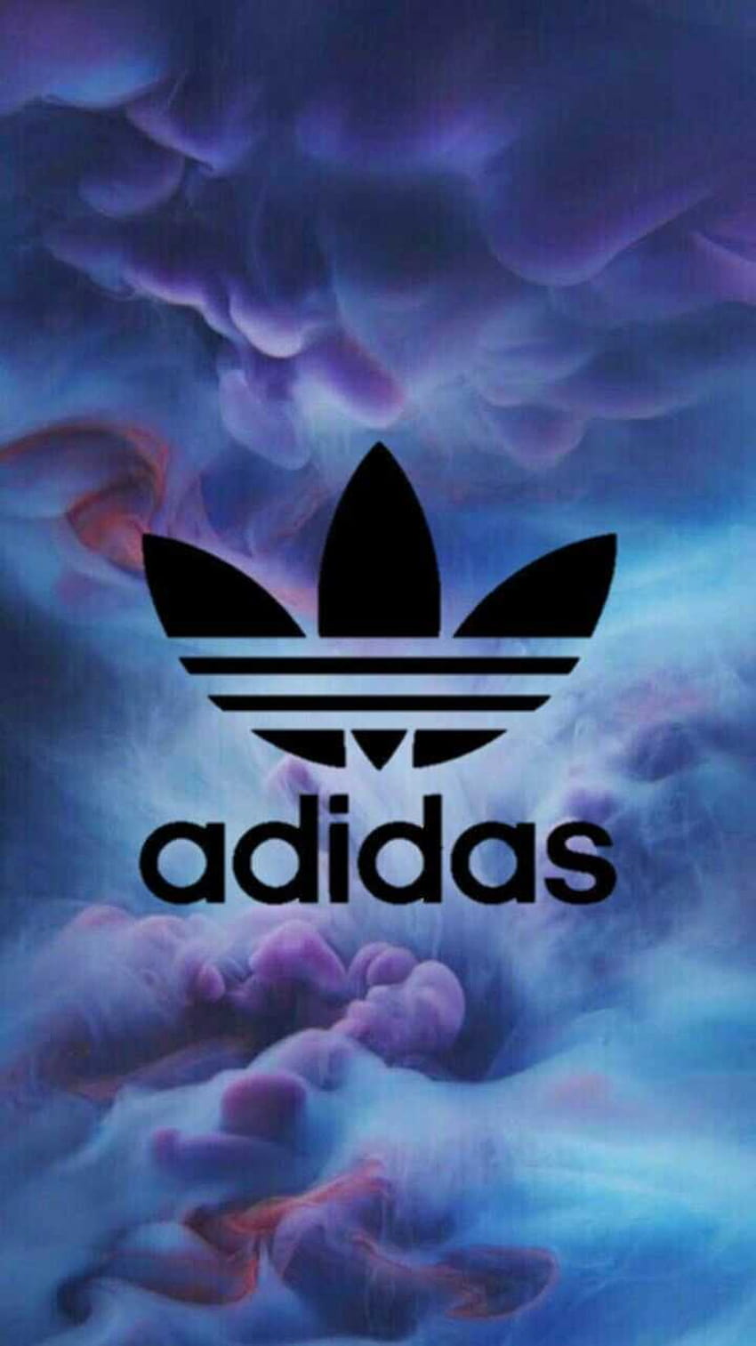 adidas blue HD phone wallpaper