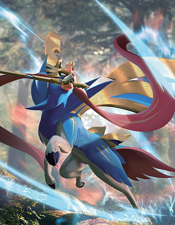 Download Zamazenta and Zacian - The Stout Shield and The Swift Sword of the  Galar Region Wallpaper