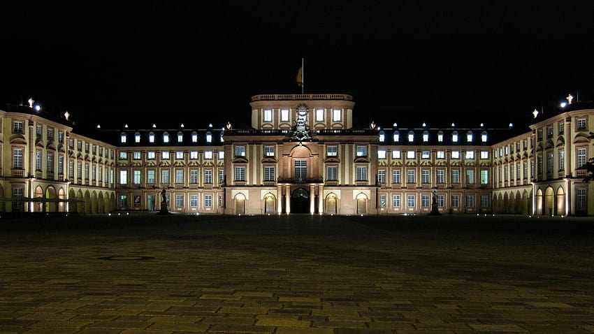 1 Mannheim Palace and Backgrounds HD wallpaper