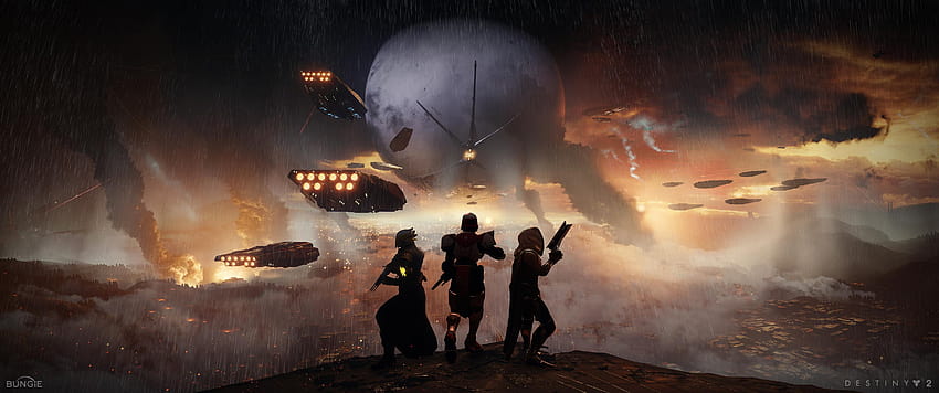 4 Destiny 2 & dengan Pemburu, Titans & Lainnya dari, game takdir 2 2019 Wallpaper HD