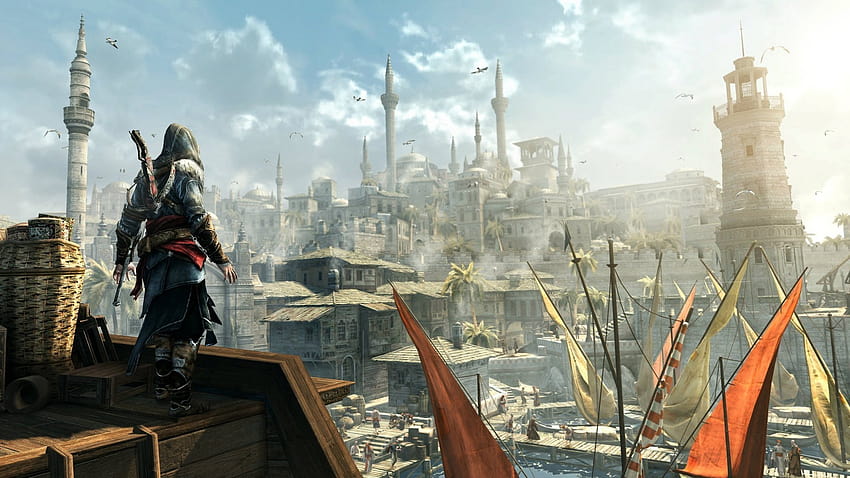 Assassins Creed, Video Games, City / and Mobile Backgrounds, game city HD wallpaper