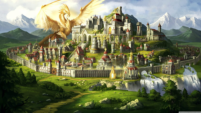 Might & Magic Heroes VII 7, Haven Town Ultra Backgrounds for U TV : & UltraWide & Laptop : Multi Display, Dual Monitor : Tablet : Smartphone, might magic heroes 3 HD wallpaper