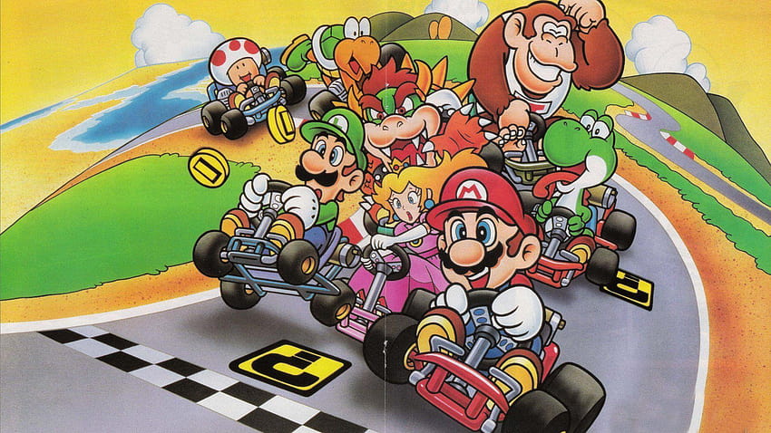 Mario Kart Koopaling Karakterleri, koopalingler HD duvar kağıdı