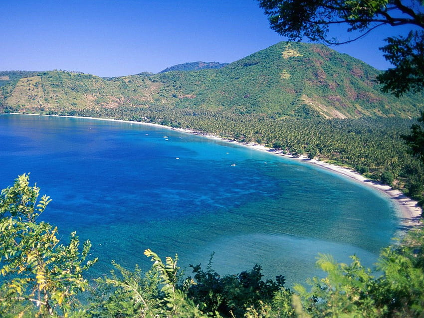 Lombok, Indonésie, Mer, Sable, Été, Amazing Beach Fond d'écran HD