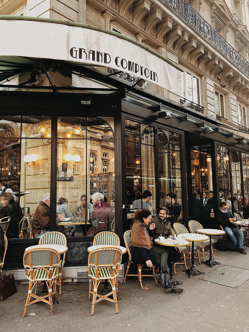 French Cafe, paris cafe HD phone wallpaper