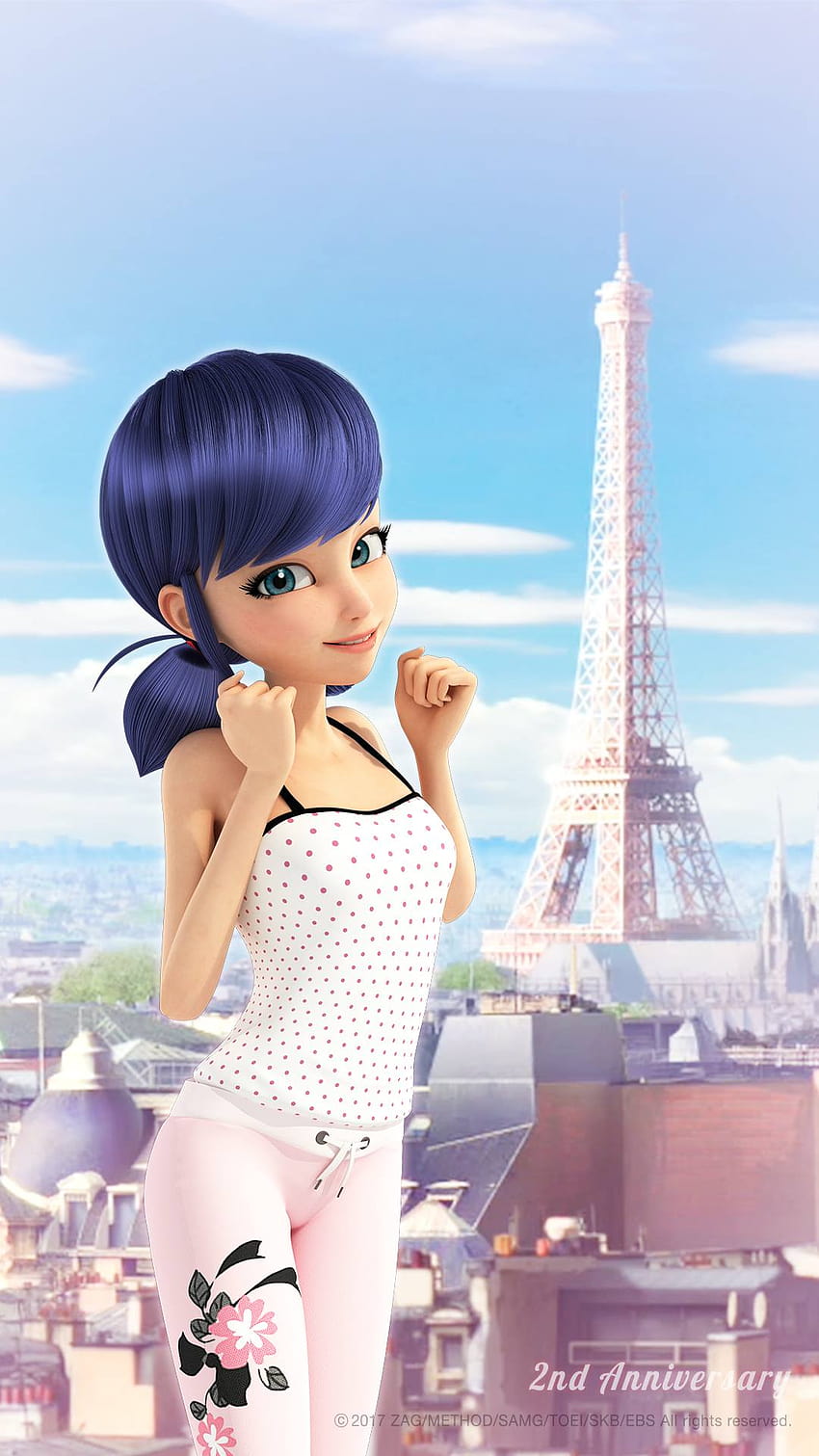 Miraculous Ladybug: New official of Marinette and Adrian, adrien and marinette HD phone wallpaper