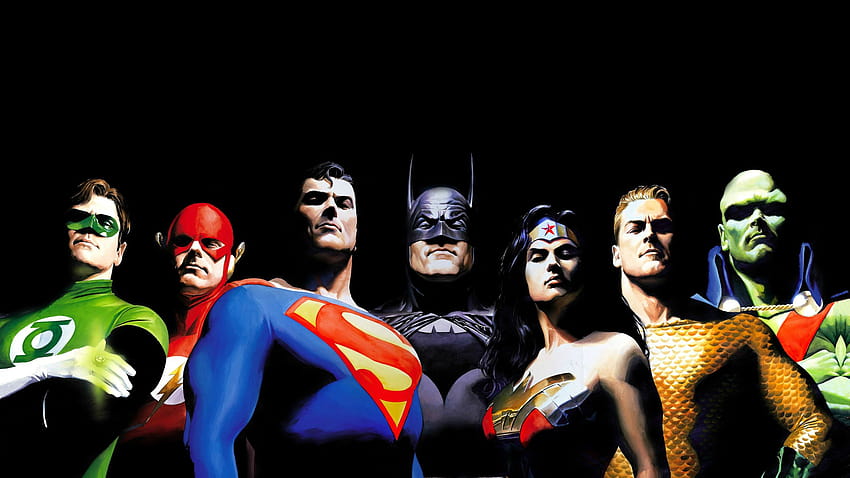 2560x1440 Alex Ross Justice League 삽화 1440P 해상도, alex ross superman HD 월페이퍼