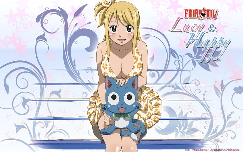 mutlu peri kuyruğu lucy Heartfilia 2560x1600 – Anime Fairy Tail, Lucy Heartfilia peri kuyruğu HD duvar kağıdı