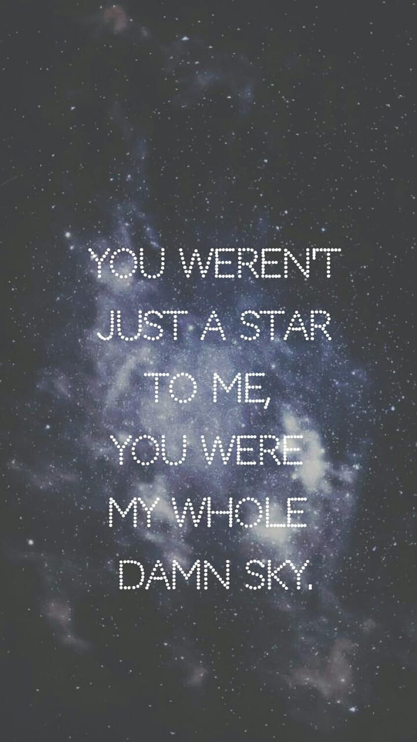 Quote Quotes Sky Stars Love Quotes Backgrounds, love quotes phone HD ...